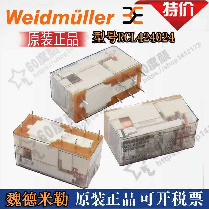 New Original Weidmuller RCL424024 24VDC 4058570000 8-pin Relay | Shopee ...