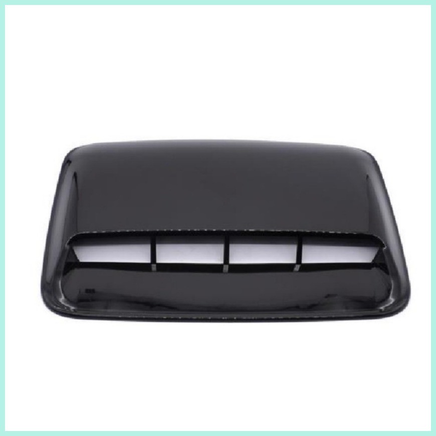 Universal 3D Fake Car Vents Decorative Air Flow Intake Hood Scoop ...