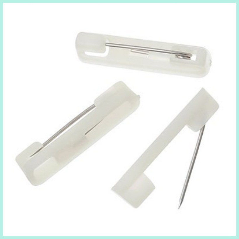 100 pcs Name Tag Pin / Name Plate Pin | Shopee Philippines
