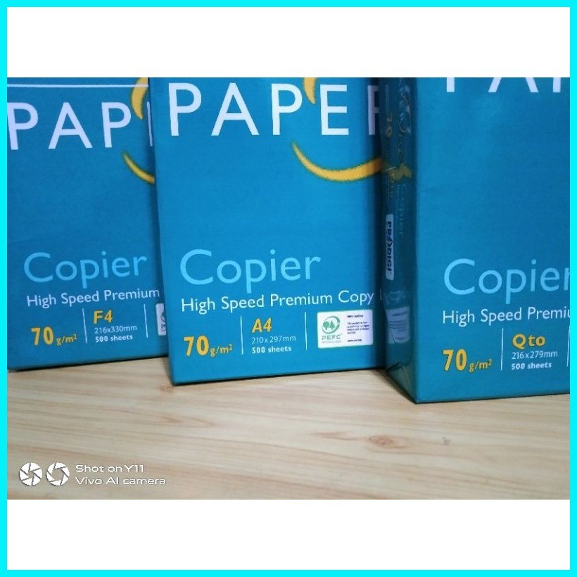 Paper One 70GSM High Speed Premium Copy Paper (500sheet) | Shopee ...