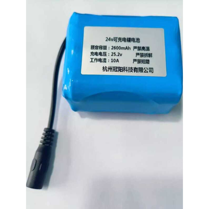25.2V 2600mAh Lithium Battery Lock Ball Device 5525 Female Port Medical ...