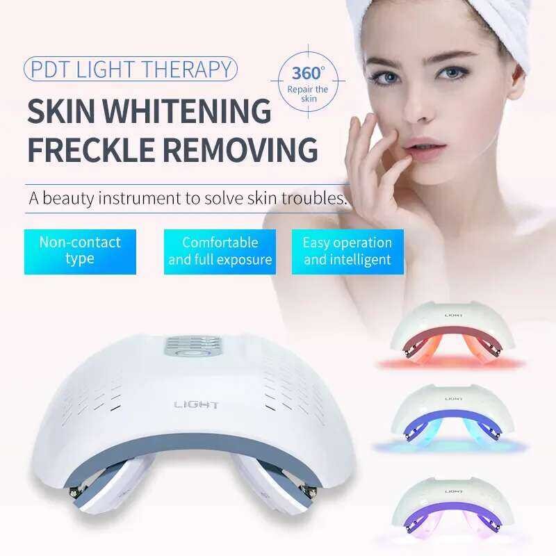 Colors 7 PDT Light Therapy LED Skin Care Beauty Health Facial Mask Led ...