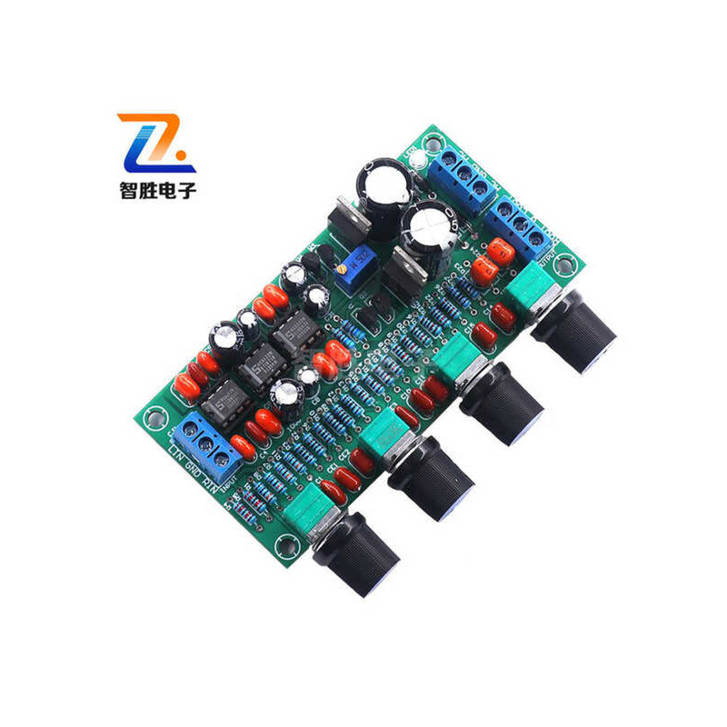 High-Fidelity NE5532 Op Amp Preamplifier Tone Audio Amplifier Preamp ...