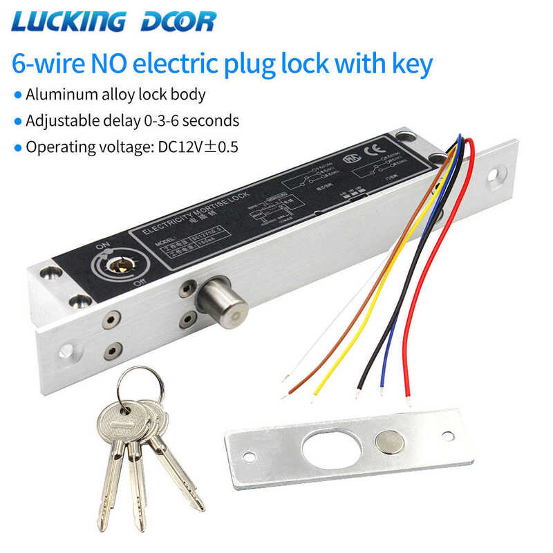12V Fail Secure Electric Drop Bolt for Electronic Door Access Control ...