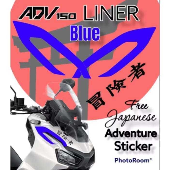 HONDA ADV 150/160 Liner/Adv Sticker/Adv ACCESSORIES I HONDA ADV ...
