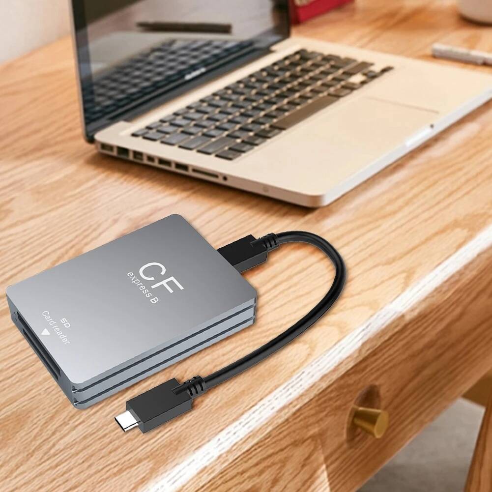 in 2 1 Adapter CFexpress Type B&SD Card Reader with C To USB C/A Cable ...