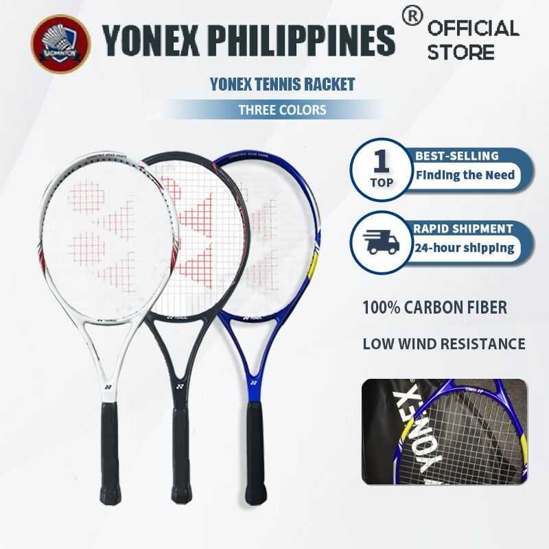 Yonex Tennis Rackets Full Carbon With String And Bag 27 Inch Single ...