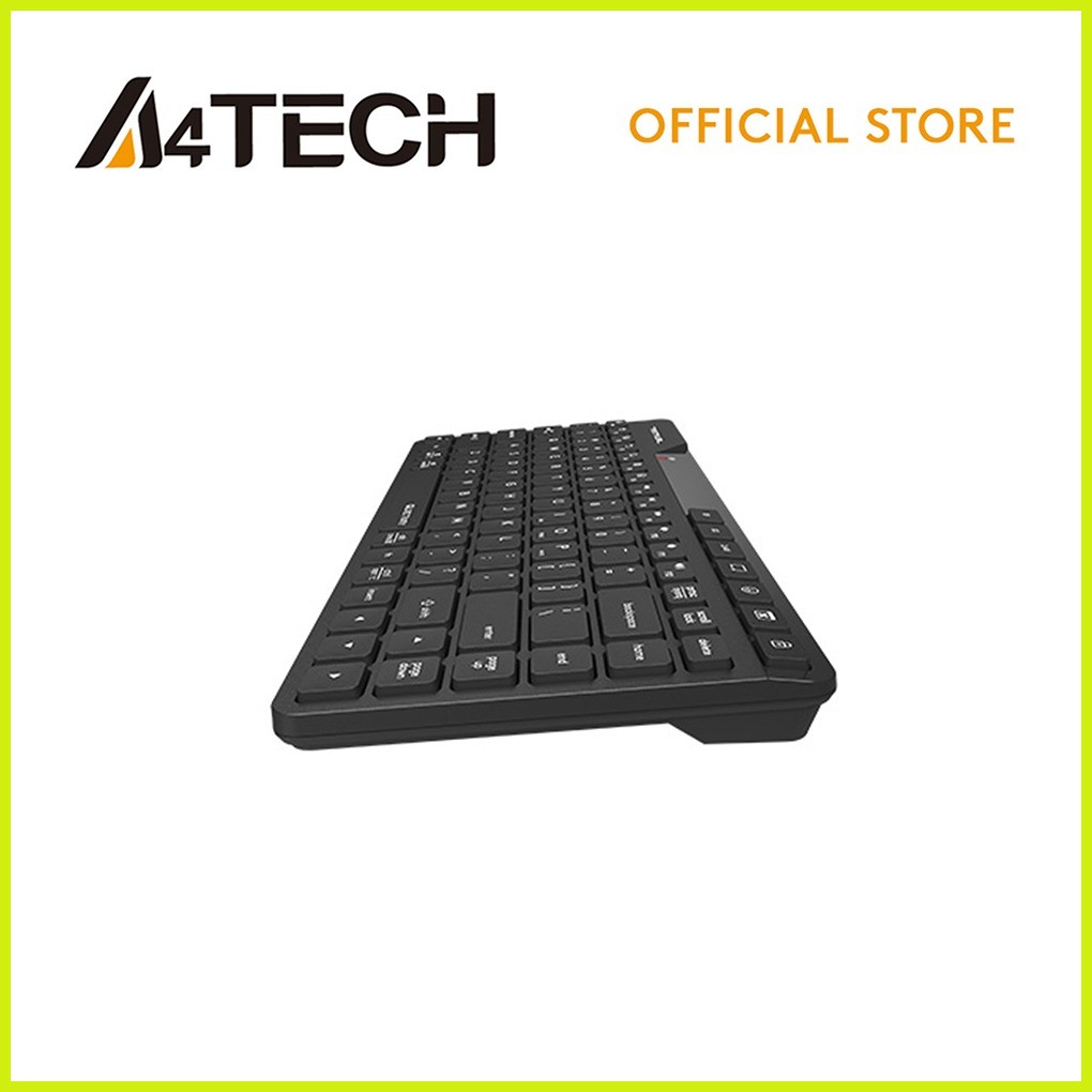 A4Tech FBK26C AS QuietKey Low-profile Keys Bluetooth and 2.4GHz ...