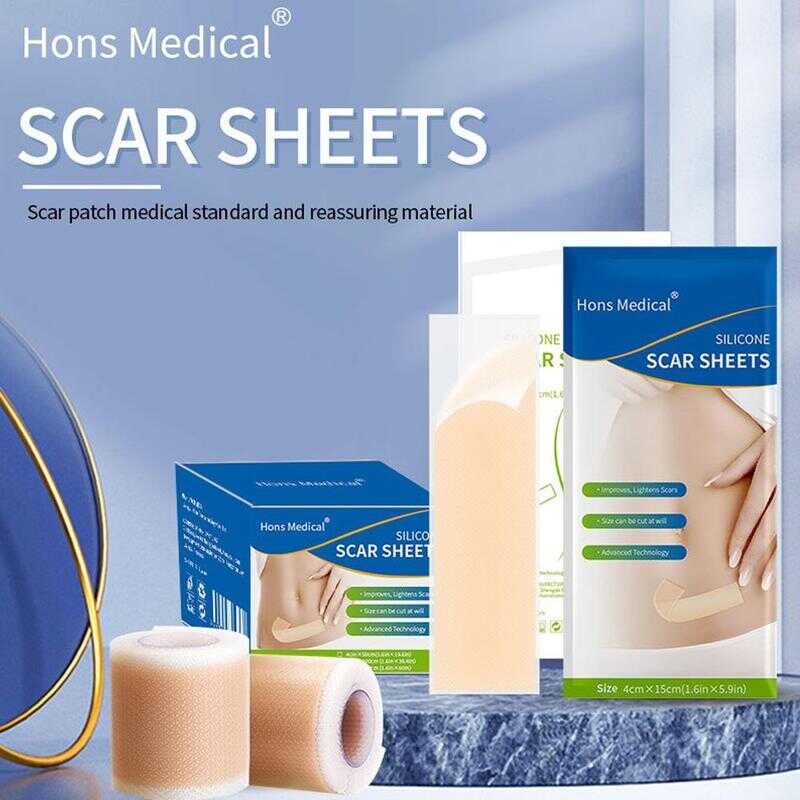 4*50Cm Scar Covered Sticker Silicone Covering | Shopee Philippines
