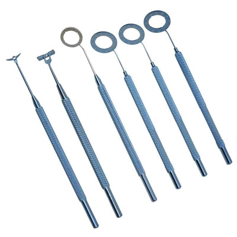 GREATLH Mendez Degree Gauge Mark Rings Marker Corneal Marking Ring Tool ...