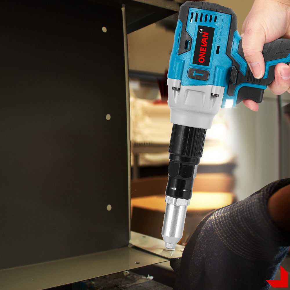 [received in 3days]25000N Brushless Electric Rivet Gun Cordless LED ...
