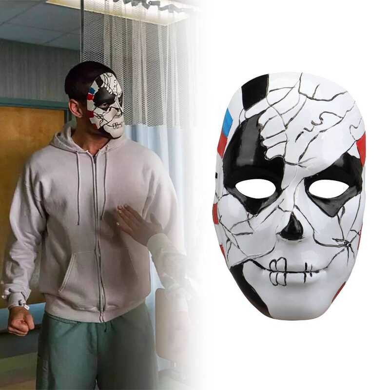 Punisher Ghost Rider Headgear Mask Puzzle Flame Halloween Party ...