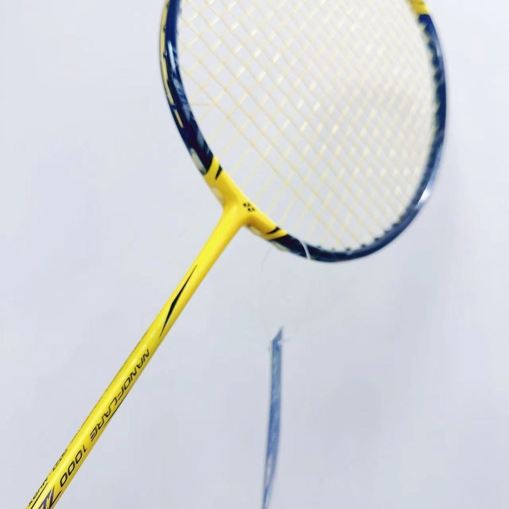 New YONEX NANOFLARE 1000Z White Badminton Racket Full Carbon Single 4U ...