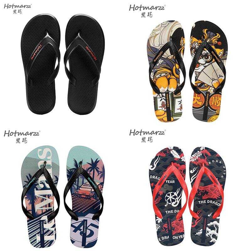 ip-Flops Non-Slip Odor-Resistant Durable Sandals Trendy Outdoor Wear ...
