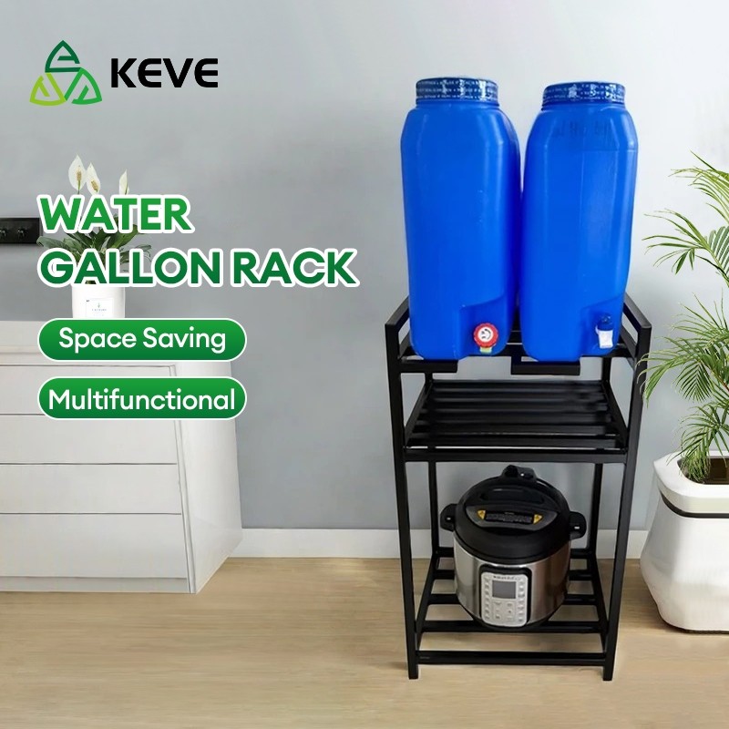 KEVE 3Layer Water Gallon Rack Water Container Rack Water Tank Bracket ...