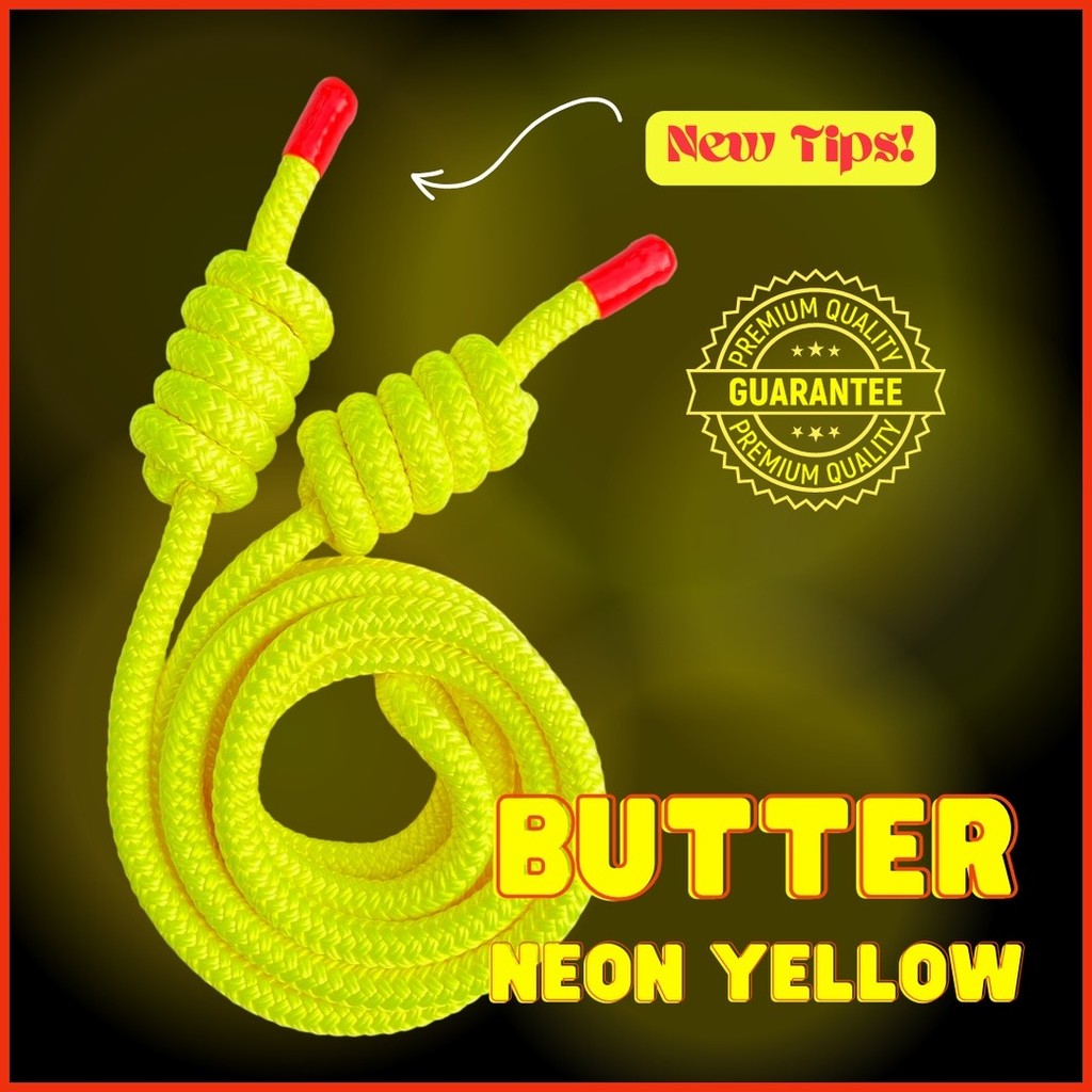 Mid-Weight Flow Ropes | Neon Lumina Butter Bazooka Ibiza | Rope Flow ...