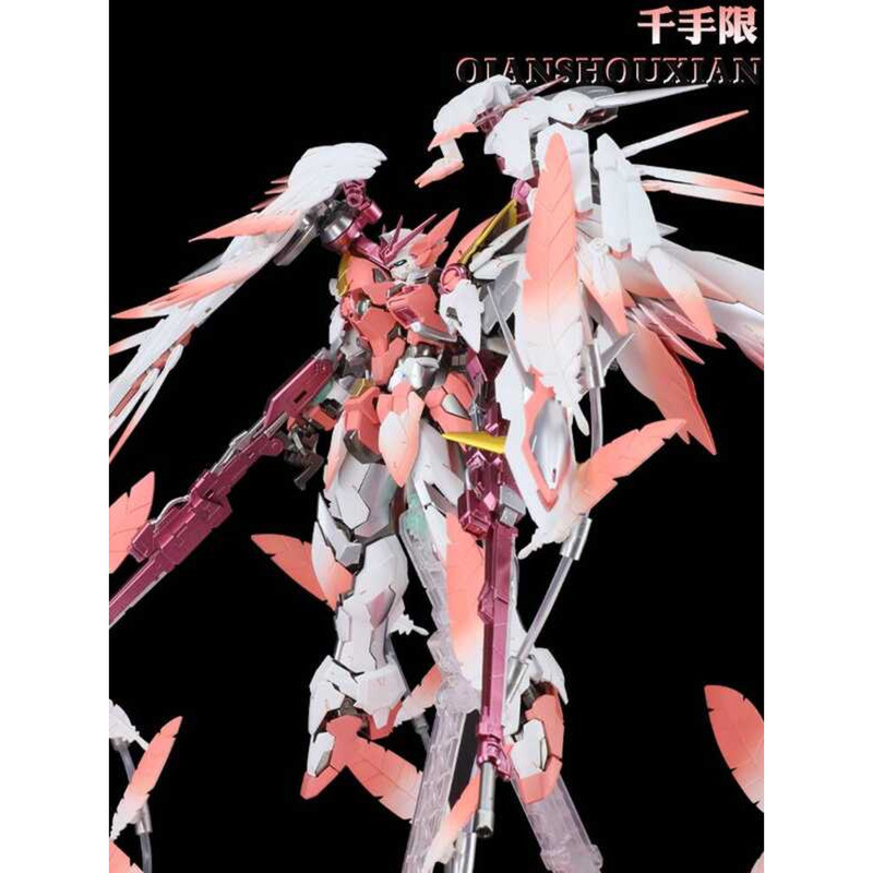 HIRM Gundam Metal Frame Shedding Angel KA Wing Zero Pink Gundam 1:100 ...