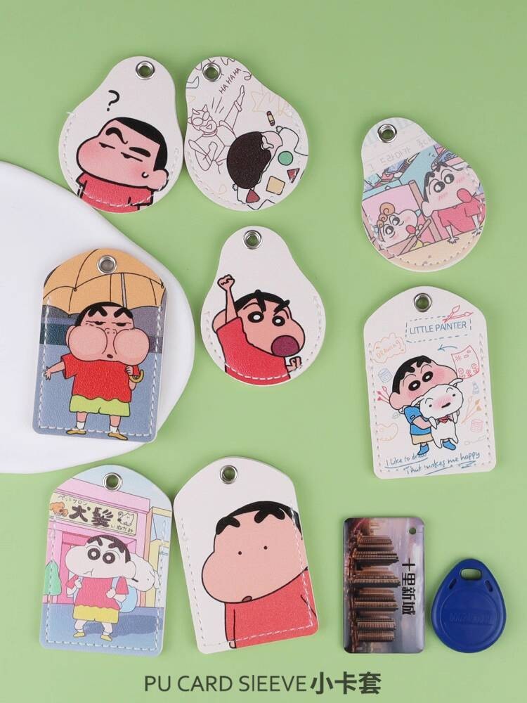 Crayon Shin-chan Access Card Holder Sensorable Small Rectangle Elevator ...