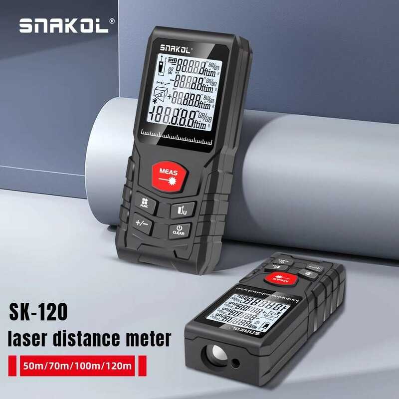 X Snakol Tape Measure 50M/70M/100M/120M Distance Meter Rangefinder ...