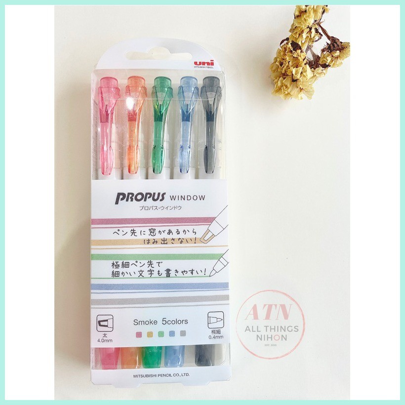 Uni Propus Window Highlighter Set | Shopee Philippines
