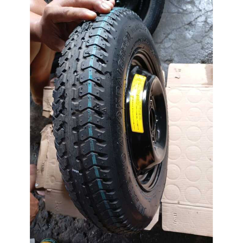 DONUT TIRE AND RIM SIZE 105/90D12 4Holes PCD 100 Bce | Shopee Philippines
