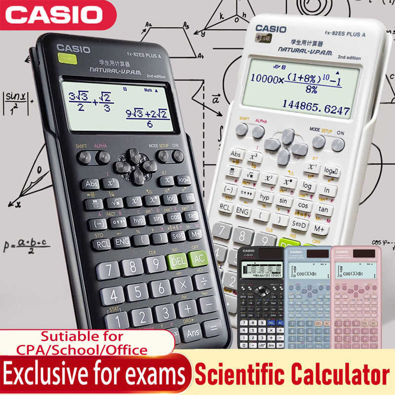 Original Casio Scientific Calculator Fx 991Es Plus 2Nd Edition Function ...