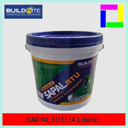 Buildrite BLOCKOUT SAPAL RTU (4 Liters) PU-Acrylic Vertical ...