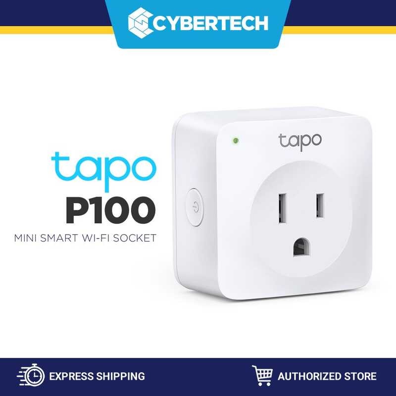 Cybertech Tp-Link Tapo P100 Mini Smart Wi-Fi Socket 68F | Shopee ...