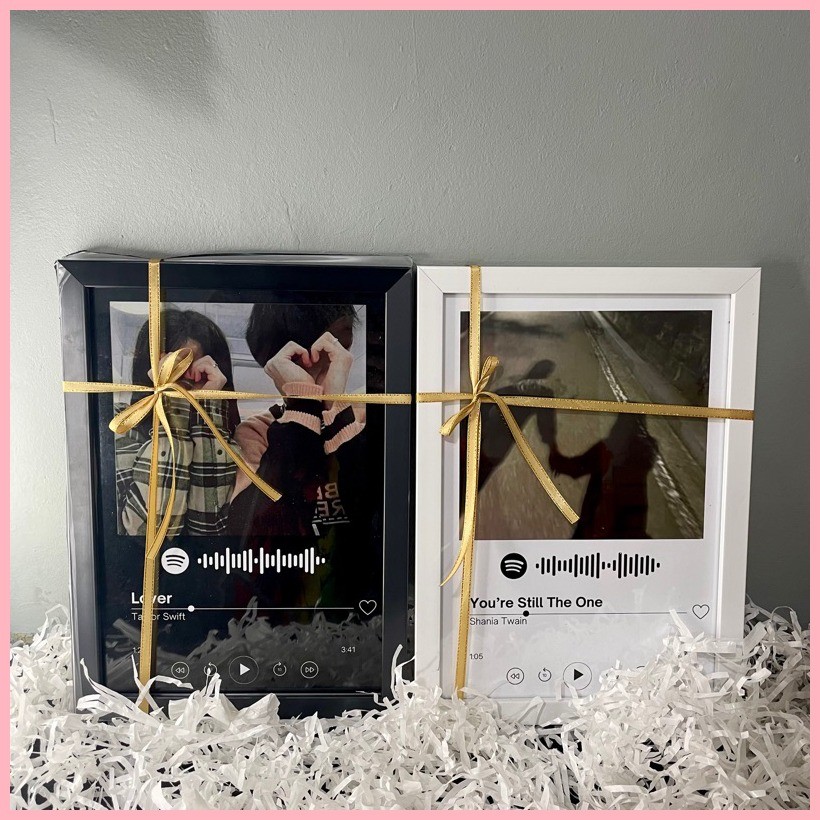 Customized Spotify Picture w/ Frame and Spotify Code | Shopee Philippines