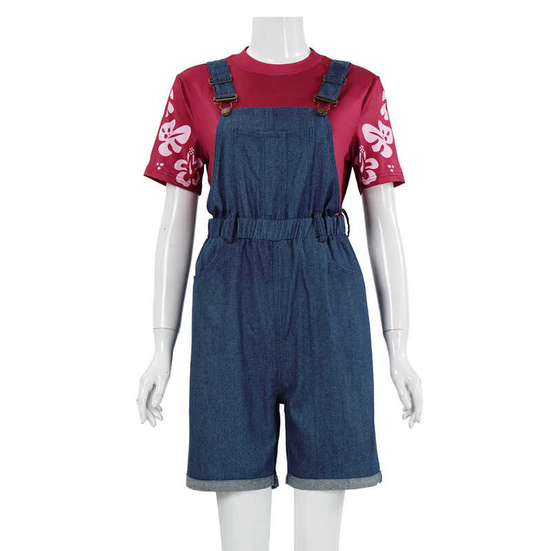 Lilo and Stitch Lilo Cosplay Costume Stitch Lilo Overalls Set Role Play ...