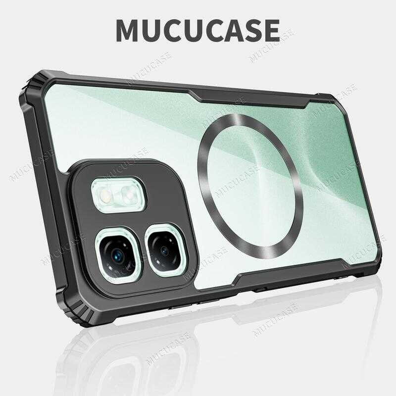 39D MUCUCASE For Infinix Note Hot Smart Zero Phone Case Soft Magnetic ...