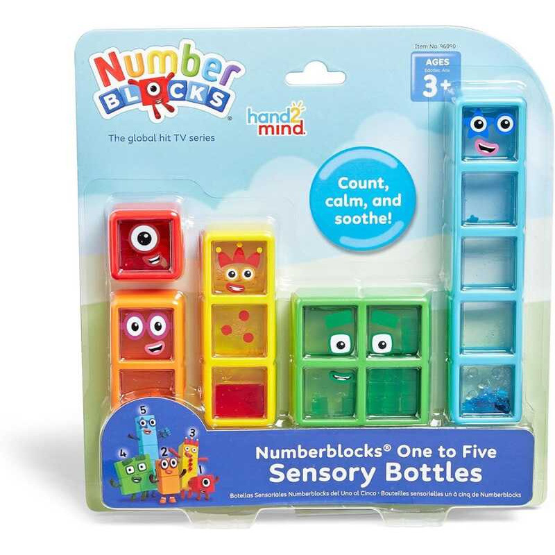 Tt Hand2mind Numberblocks One To Five Bottles, Numbers Toddlers ...