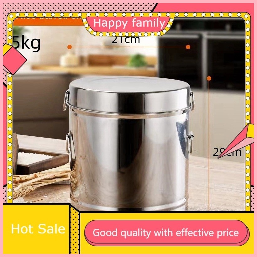 stainless rice dispenser aesthetic 25 kg /10kg/5kg/50kg capacity rice ...