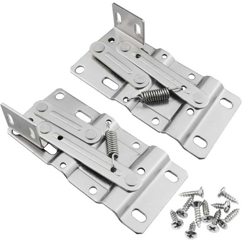 Tt SUUJI Tip Out Hinges,1Pair 45 Degrees Tilt Tray Hinge, . Hinges ...