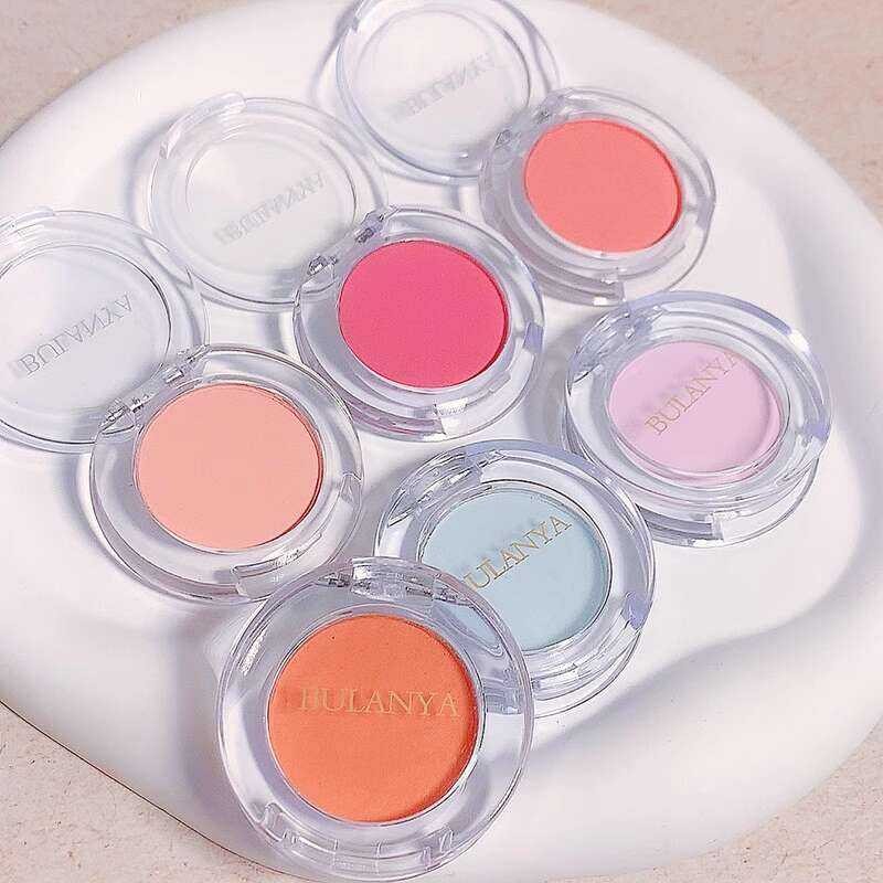 Single Color Soft Mist Highlighter Contour Cream Orange Female Peach ...