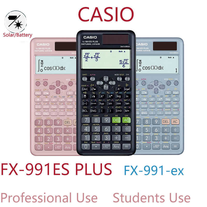 Original Casio Scientific Calculator Fx 991Es Plus 2Nd Edition Function ...