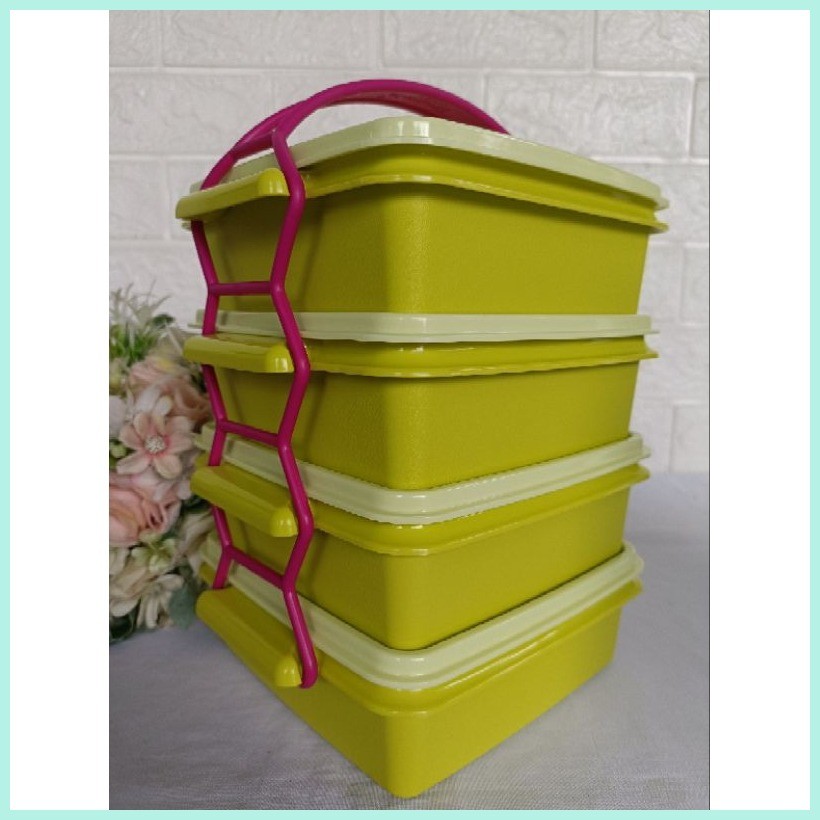 Tupperware Small Goody Box (4 layer) | Shopee Philippines