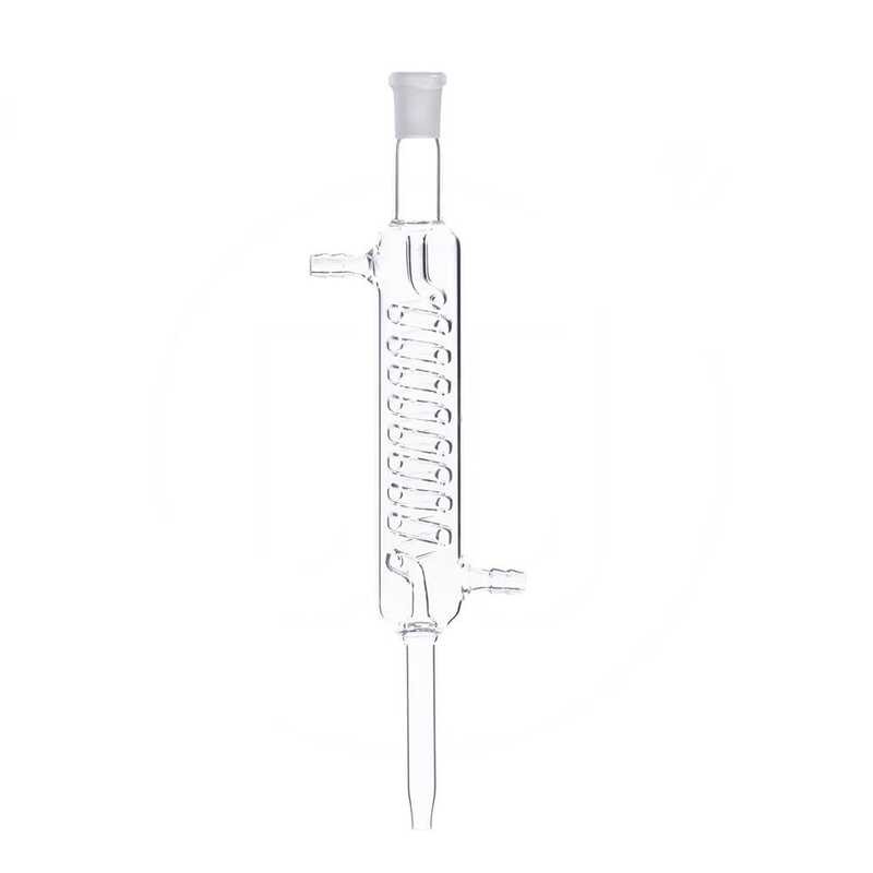 All-Glass Distiller Distillation Flask Snake-Shaped Condenser Tube ...
