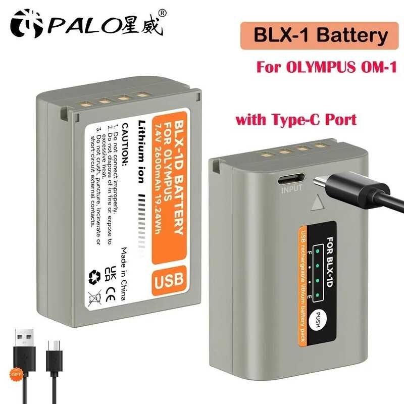 BLN 1 Dummy Batterij Met Type-C Voeding – Vervanger Voor EM1, EM5, EP5 En Pen F, Lage Warmteontwikkeling