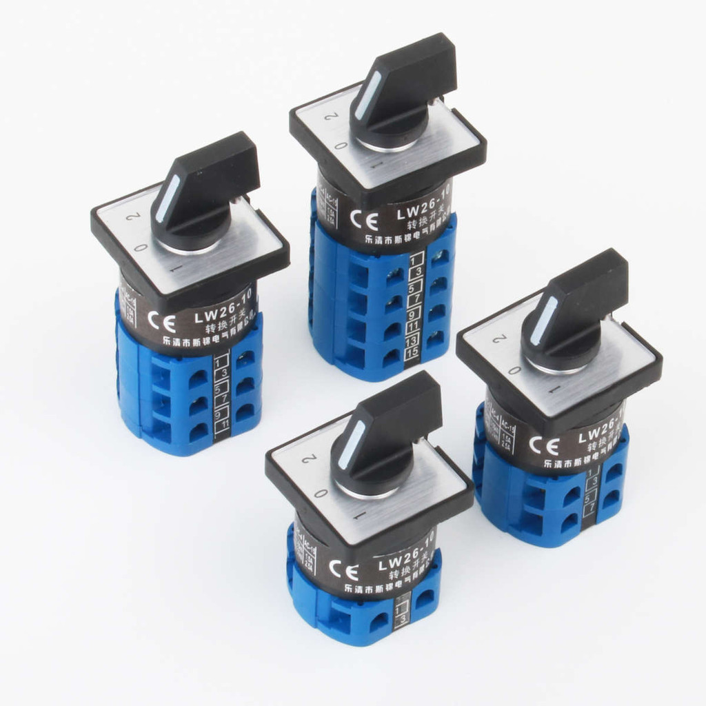 【COD】 Universal Changeover Three Gears LW26-20 Motor Forward Reverse ...