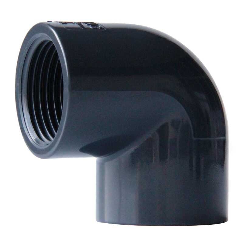 Taiwan 3mm PVC Internal Thread Elbow National Standard UPVC Chemical ...