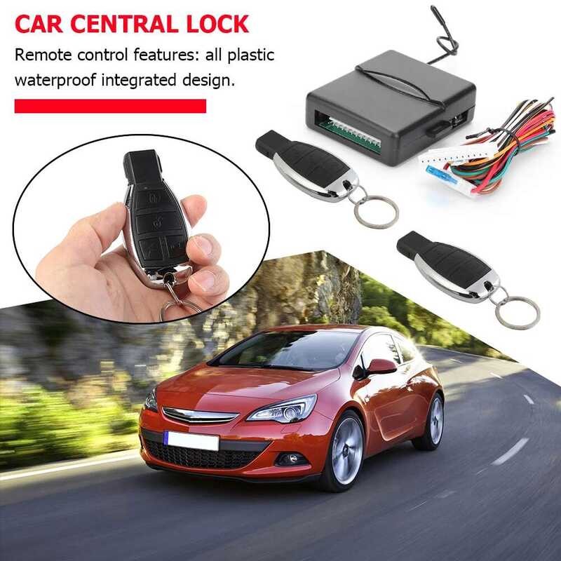Control Locking With Wiring Remote Central Kit Keyless Entry System ...