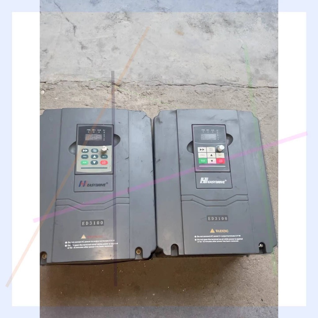 CODCOD CODCOD CODCOD Two units of EasyDrive ED3100 Inverter, one unit ...