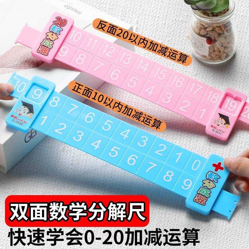20 Addition Subtraction Number Ruler Activity Protractor 10 Within ...