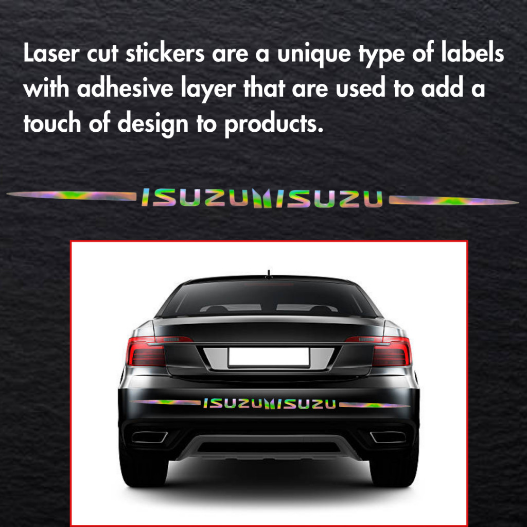 CPO Automotive Colorful Decoration Reflective/Laser Brand Logo Sticker ...