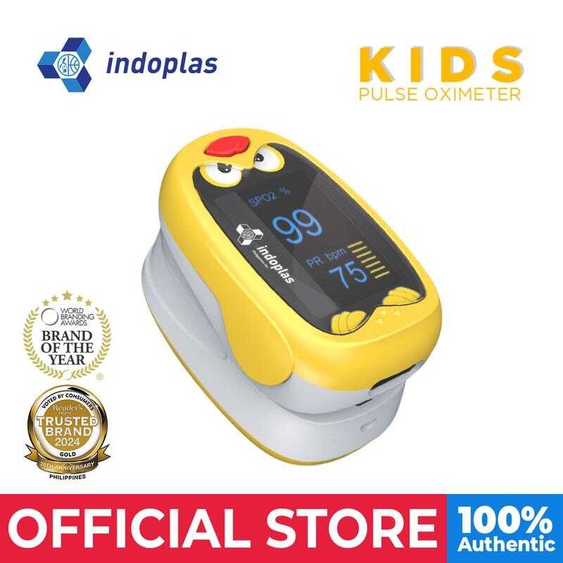 Indoplas Fingertip Pulse Oximeter For Kids 9Ce | Shopee Philippines