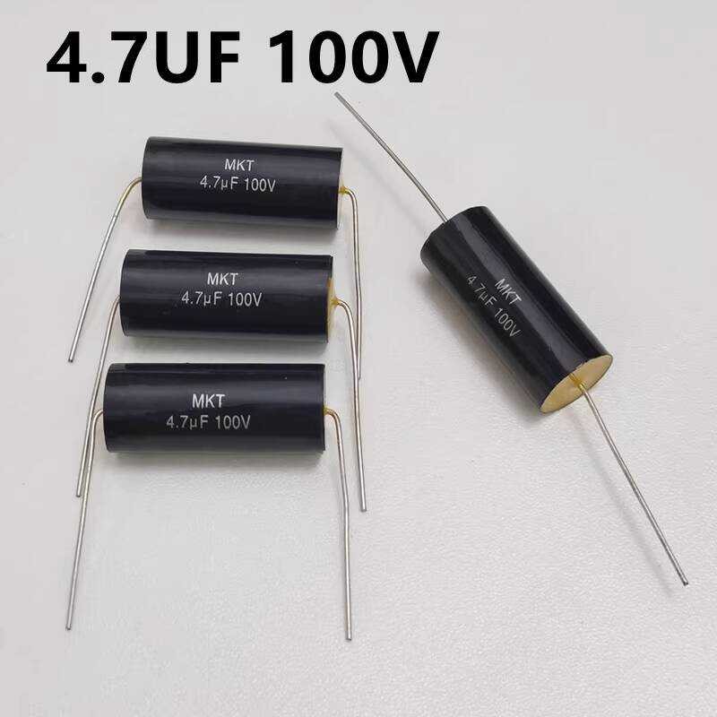 2 Condensatori Crossover Per Altoparlanti – 100V 2.7uF Non Polari – Universali