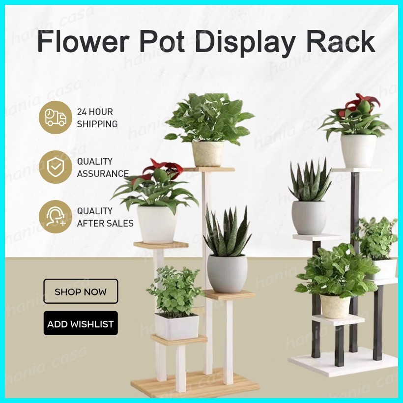 4-layer plant rack indoor flower rack outdoor multi-layer potted flower ...