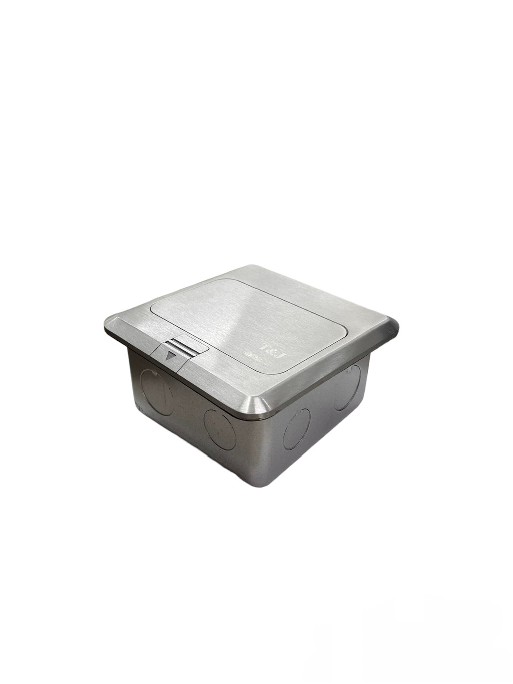 T&J Floor Outlet Pop-up 2 Gang TEL Outlet with Metal Utility Box Pop up ...