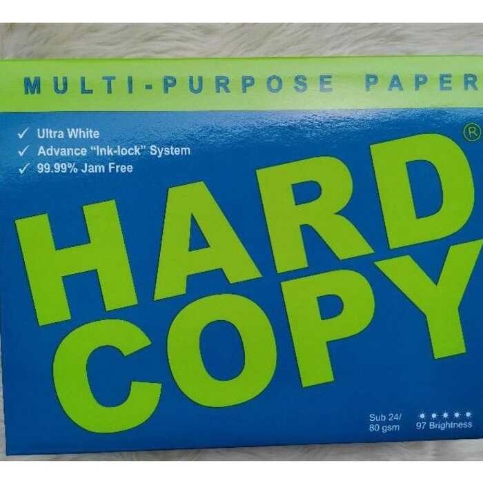 Hard Copy Bond Paper 80Gsm Sub 24 (500 Sheets) 1 Ream 15F B3a | Shopee ...